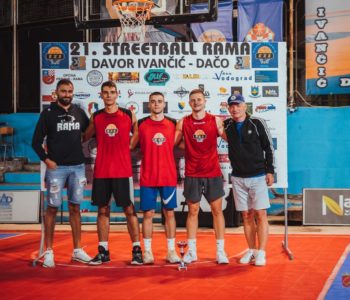 Juniori Café Mammals-a pobjednici turnira Streetball Rama 2023