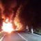 Izgorio kamion na putu Jablanica-Prozor