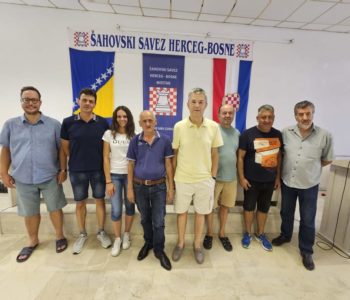 Završena natjecanja u Prvoj šahovskoj ligi Herceg-Bosne, seniori drugi, šahistice treće