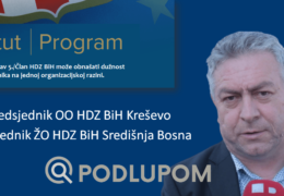 POD LUPOM: U HDZ BiH ne poštuju ni vlastiti Statut, jedan čovjek predsjednik dvije organizacijske jedinice