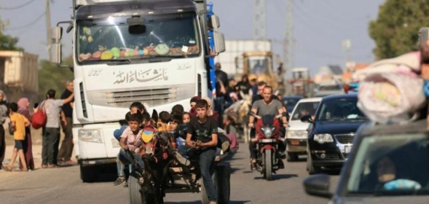 EGZODUS PALESTINACA: Preko 600 tisuća ljudi otišlo sa sjevera Gaze na južni dio prema Egiptu