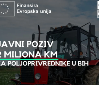 Europska unija izdvaja dva milijuna KM za nabavku traktora, strojeva i druge poljoprivredne mehanizacije