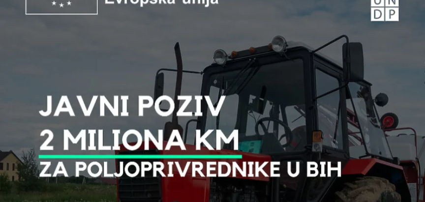 Europska unija izdvaja dva milijuna KM za nabavku traktora, strojeva i druge poljoprivredne mehanizacije