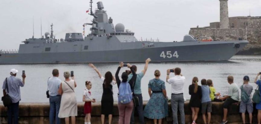 Ruski ratni brodovi stigli u kubanske vode uoči vježbi na Karibima