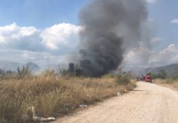 U Jasenici kod Mostara izbio požar