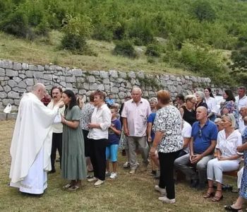 Proslava blagdana svetog Ilije u župi Drežnica