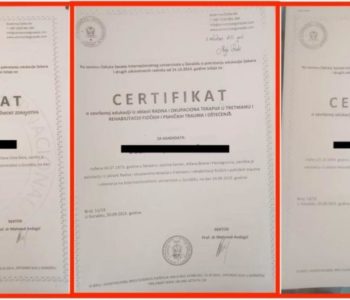 BIH I NJEZINI FAKULTETI: Osim lažnih diploma izdavali i certifikate za nepostojeće edukacije