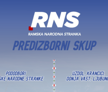 Ramska narodna stranka najavljuje predizborne skupove