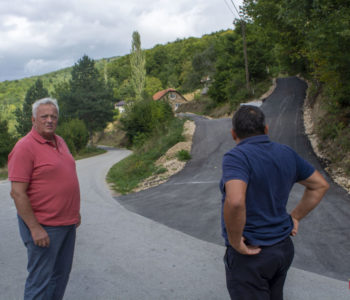 DR. JOZO IVANČEVIĆ, načelnik općine Prozor-Rama u obilasku radova