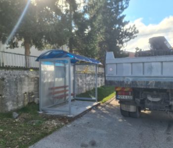 U tijeku je postavljanje nadstrešnica autobusnih stajališta na području općine Prozor-Rama