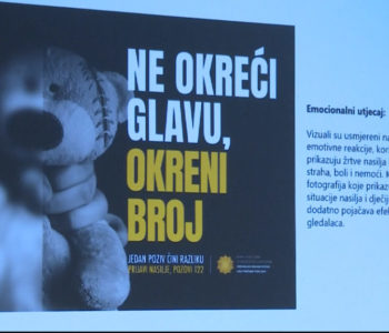 NE OKREĆI GLAVU, OKRENI BROJ: Kampanja protiv nasilja u porodici i nasilja nad ženama