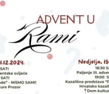 NAJAVA: Advent u Rami!