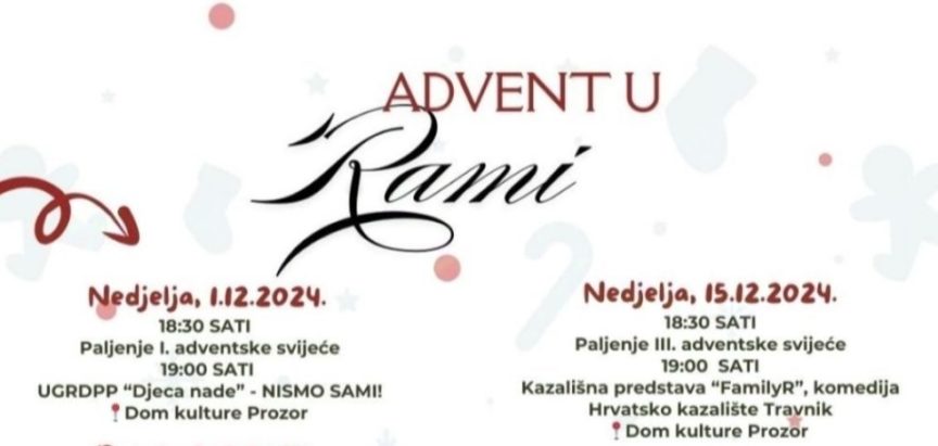 NAJAVA: Advent u Rami!