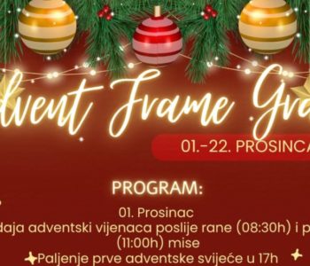 NAJAVA: Advent FRAME Gračac