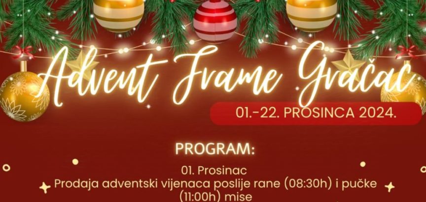 NAJAVA: Advent FRAME Gračac