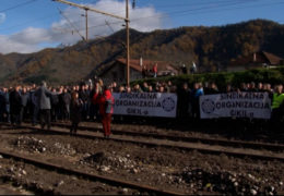 KAD ĆE POČETI POPRAVAK PRUGE: Mirni protest u Donjoj Jablanici