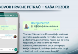 Novi set WhatsApp poruka otkriva organizaciju na relaciji Petrač-Pozder-Roić-Beroš