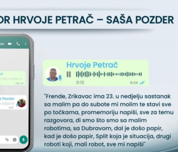 Novi set WhatsApp poruka otkriva organizaciju na relaciji Petrač-Pozder-Roić-Beroš