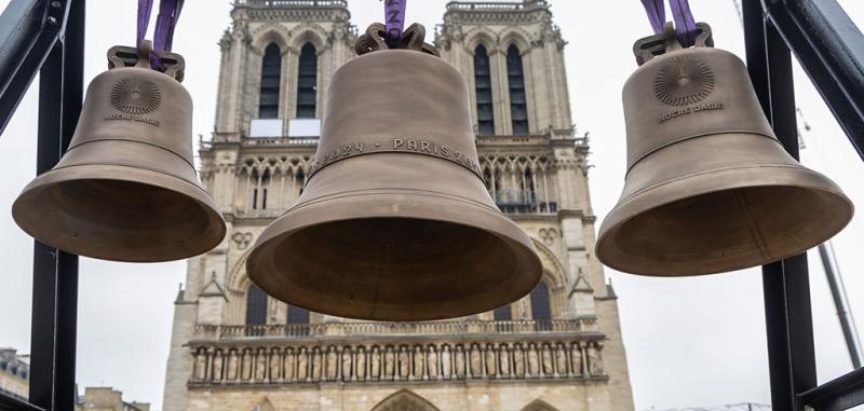 Zvona Notre Dame u Parizu ponovno zvonila nakon požara