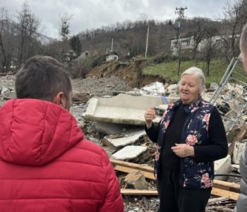 HGSS Mostar pruža pomoć obiteljima pogođenim poplavama u Klisu