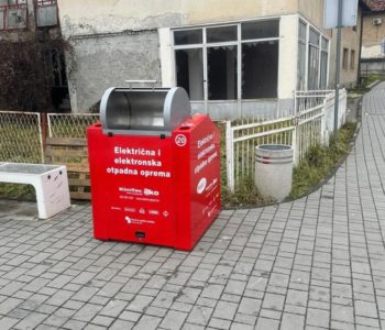 “Vodograd” postavio kontejner za elektro otpad