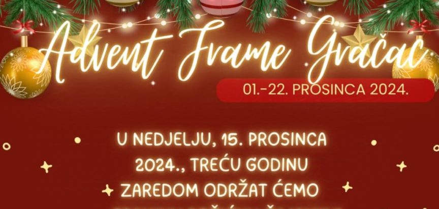 FRAMA Gračac i ove godine poziva sve na treću božićnu čajanku!