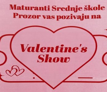 NAJAVA: Maturanti Srednje škole Prozor pripremaju bogat program za Valentinovo