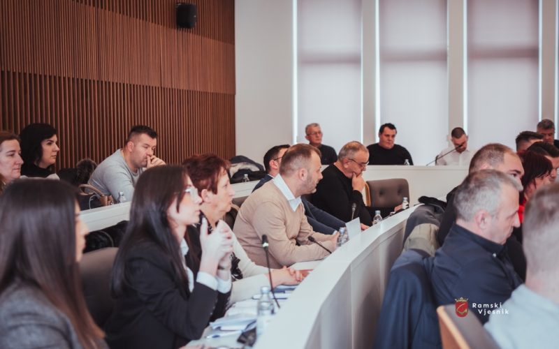 NAJAVA: Redovna 6. sjednica Općinskog vijeća Prozor-Rama