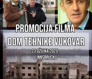 NAJAVA: Promocija filma “Dom tehnike Borovo naselje” u Innsbrucku
