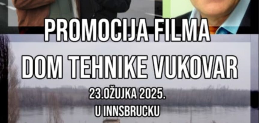 NAJAVA: Promocija filma “Dom tehnike Borovo naselje” u Innsbrucku