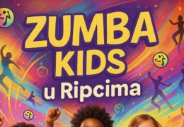 ZUMBA KIDS stiže u Ripce, mjesto gdje će pokret , zabava i osmijeh osvojiti srca najmlađih!
