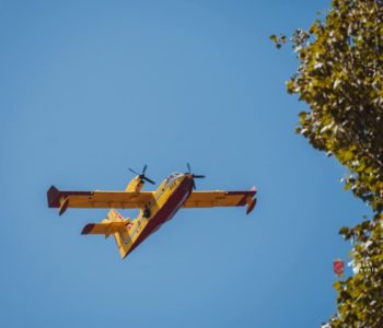 Požar u Rami i dalje aktivan, dva kanadera iz Hrvatske ponovno u akciji