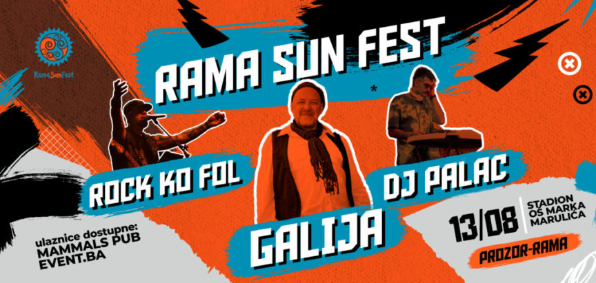 SPEKTAKL U RAMI: Galija i Rock ko fol stižu na Rama Sun Fest!