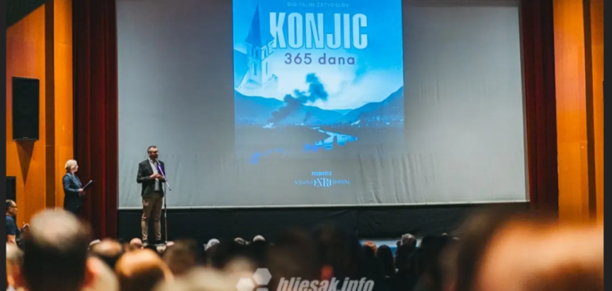 Film o progonu i stradanju Hrvata Konjica premijerno prikazan u Kosači