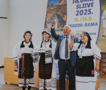 Svečano otvoreno 18. izdanje sajma “Dani šljive” u Prozoru