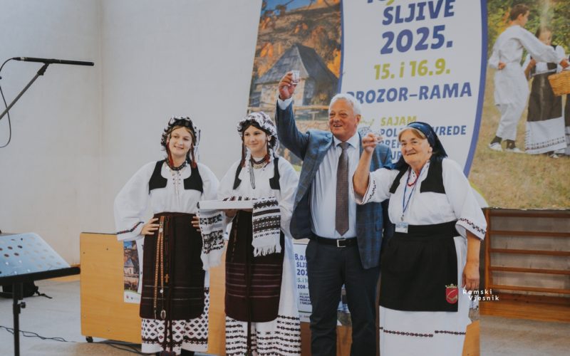 Svečano otvoreno 18. izdanje sajma “Dani šljive” u Prozoru