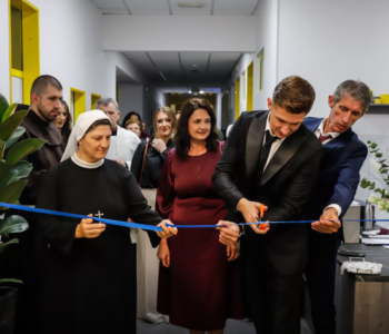 Svečano otvorene nove prostorije SPES-a u Sarajevu, osnivača i direktora Ivana Baketarića iz Rame