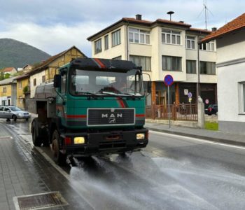 Obavijest poduzeća “Vodograd” o pranju ulica u Prozoru
