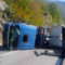 Teška prometna nesreća na M-17, prevrnuo se kamion