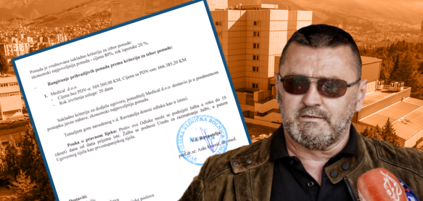 JAVNE NABAVKE SKB-a: Kvesić čanča još novca od susjeda, a istodobno naručuje milijune od mostarskog strateškog partnera osuđenika Pozdera