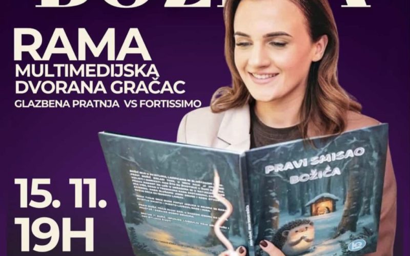 NAJAVA: Promocija slikovnice “Pravi smisao Božića” u župi Gračac