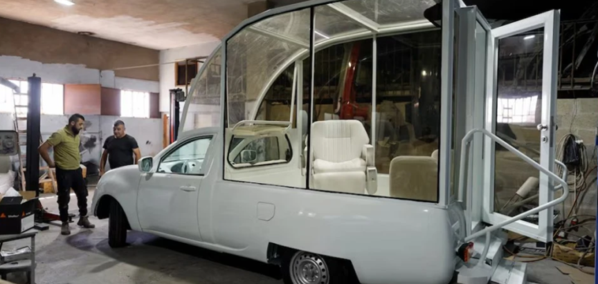 Papamobil pape Franje pretvoren u pokretnu kliniku za djecu Gaze