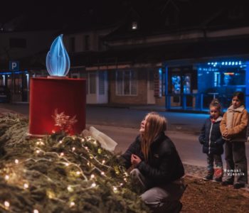 Prvu adventsku svijeću nade upalili mališani iz sekcija Kulturno-sportskog centra