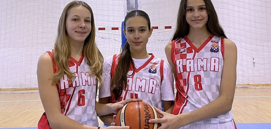 Tri košarkašice HŽKK Rama pozvane na kontrolni trening reprezentacije Hrvatske