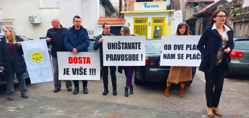 Sindikat pravosuđa HNŽ-a planira štrajk