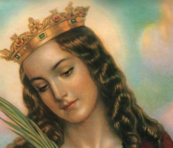 Blagdan je svete Katarine, djevice i mučenice