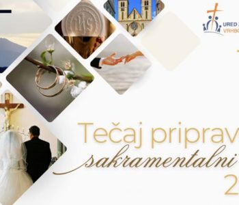 Tečaj priprave za brak Ramskog dekanata za 2026. godinu u župi Gračac