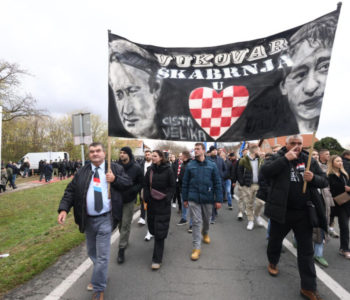 Deseci tisuća ljudi u Vukovaru, na čelu braniteljice