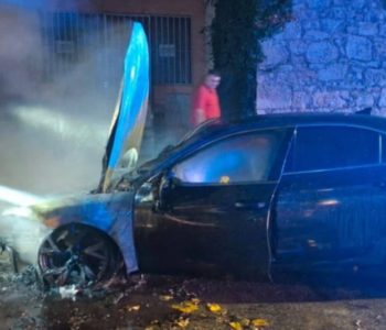 Zapaljeno službeno vozilo gradonačelnika Mostara