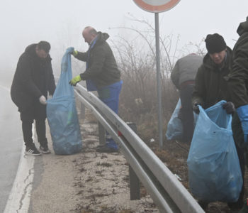 Ni magla na Makljenu nije mogla zaustaviti nastavak realizacije projekta „Manje otpada za ugodniji okoliš Prozora-Rame“